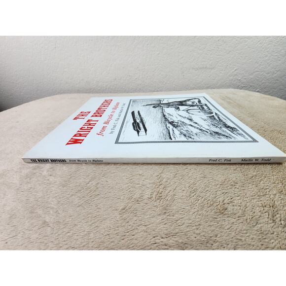 The Wright Brothers From Bicycle to Biplane Illustrated 1990 Print in USA - Picture 11 of 15